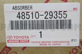 4851029355 ABSORBER ASSY, SHOCK, FRONT, RH/LH