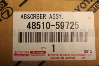 4851059725 Toyota ABSORBER ASSY, SHOCK, FRONT, RH/LH