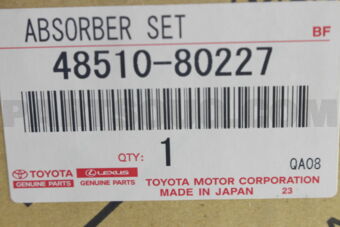 4851080227 ABSORBER ASSY, SHOCK, FRONT RH
