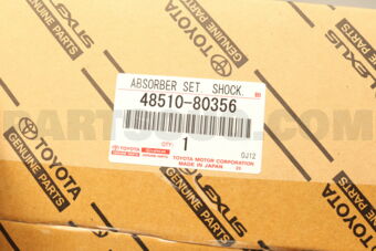 4851080356 ABSORBER ASSY, SHOCK, FRONT RH