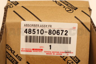 4851080672 ABSORBER ASSY, SHOCK, FRONT, RH/LH