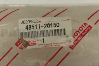 4851120150 ABSORBER ASSY, SHOCK, FRONT LH, RH