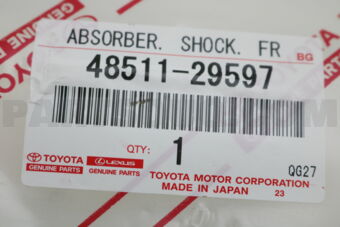 4851129597 ABSORBER ASSY, SHOCK, FRONT, RH/LH