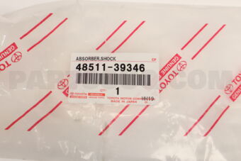 4851139346 Toyota SHOCK ABSORBER FRONT