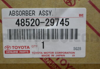 4852029745 ABSORBER ASSY, SHOCK, FRONT LH
