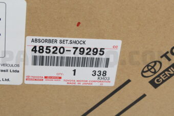 4852079295 ABSORBER ASSY, SHOCK, FRONT LH