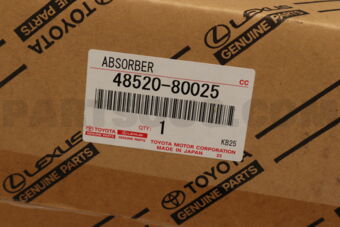 4852080025 ABSORBER ASSY, SHOCK, FRONT LH