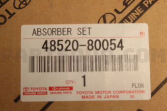 4852080054 Toyota ABSORBER SET