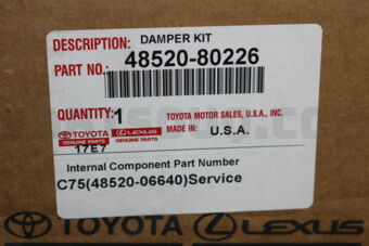 4852080226 ABSORBER ASSY, SHOCK, FRONT LH