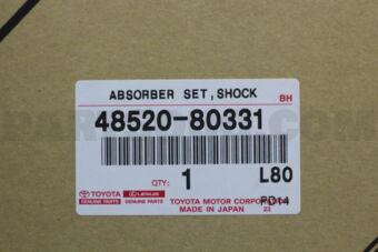 4852080331 ABSORBER ASSY, SHOCK, FRONT LH