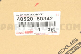 4852080342 ABSORBER ASSY, SHOCK, FRONT LH