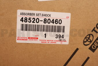 4852080460 Toyota ABSORBER SET  SHOCK