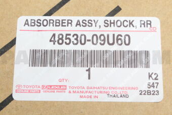 4853009U60 ABSORBER ASSY, SHOCK, REAR RH