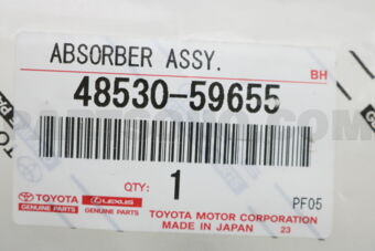 4853059655 ABSORBER ASSY, SHOCK, REAR, RH/LH