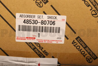 4853080706 Toyota ABSORBER ASSY, SHOCK, REAR RH