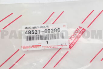 4853169286 Toyota ABSORBER, SHOCK, RR