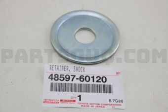 4859760120 RETAINER, SHOCK ABSORBER CUSHION
