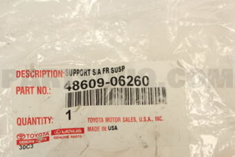 4860906260 SUPPORT SUB-ASSY, FRONT SUSPENSION, RH/LH
