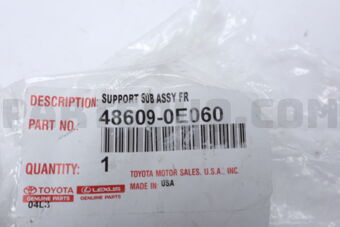486090E060 SUPPORT SUB-ASSY, FRONT SUSPENSION, RH/LH