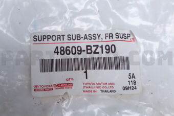 48609BZ190 Toyota SUPPORT SUB-ASSY  FR