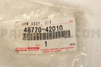 4877042010 ARM ASSY, UPPER CONTROL, REAR RH