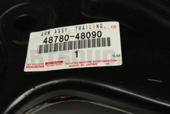 4878048090 ARM ASSY, TRAILING, REAR LH