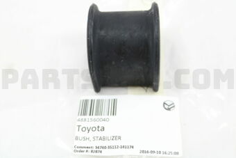 4881560040 BUSH, FRONT STABILIZER BAR, NO.1