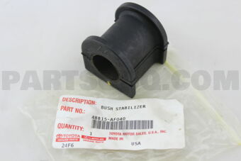 48815AF040 BUSH, FRONT STABILIZER BAR, NO.1