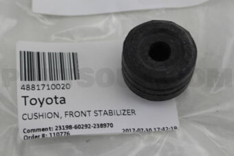 4881710020 CUSHION, FRONT STABILIZER