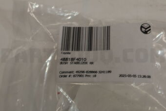 48818F4010 Toyota BUSH  STABILIZER  RR