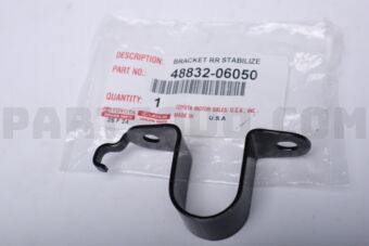 4883206050 BRACKET, REAR STABILIZER BAR, NO.1