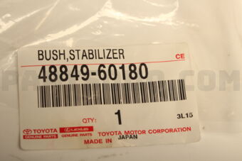 4884960180 Toyota BUSH  STABILIZER
