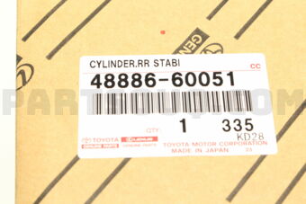 4888660051 CYLINDER, REAR STABILIZER CONTROL