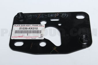 51036KK010 PLATE SUB-ASSY
