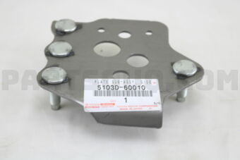 5103D60010 PLATE SUB-ASSY, FRAME SIDE RAIL, L