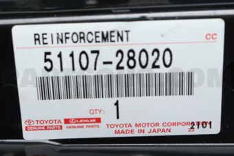 5110728020 REINFORCEMENT, FRONT SUSPENSION MEMBER, RH