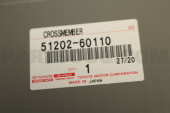 5120260110 Toyota CROSSMEMBER SUB-ASSY, FRAME, NO.2