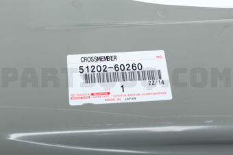 5120260260 CROSSMEMBER SUB-ASSY, FRAME, NO.2