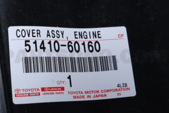 5141060160 Toyota COVER ASSY  ENGINE