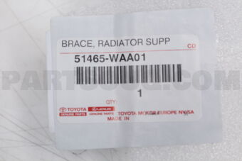 51465WAA01 BRACE, RADIATOR