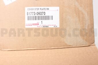 517730K070 COVER, STEP PLATE, RH/LH