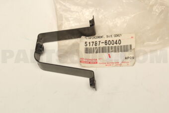 5178760040 Toyota REINFORCEMENT, STEP COVER