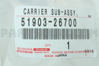 5190326700 CARRIER SUB-ASSY