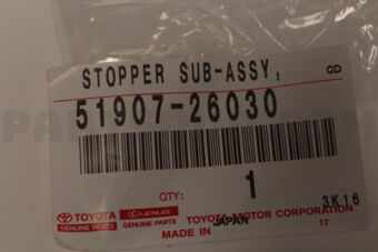 5190726030 STOPPER SUB-ASSY