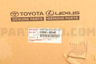 519080C040 Toyota BRACKET SUB-ASSY, RECEIVER HITCH