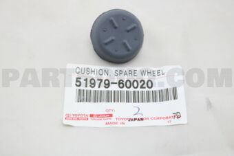 5197960020 CUSHION, SPARE WHEEL CARRIER PROTE