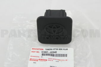 519970C040 CAP, RECEIVER HITCH