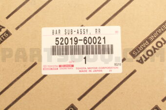 5201960021 BAR SUB-ASSY, REAR BUMPER, RH