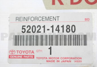 5202114180 REINFORCEMENT SUB-ASSY, FRONT BUMP