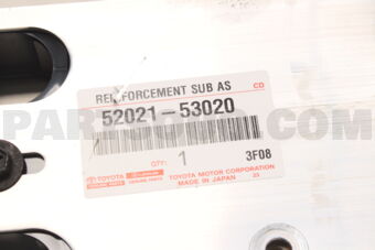 5202153020 Toyota REINFORCEMENT